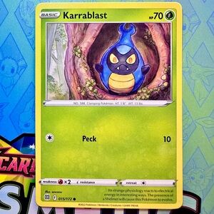 karrablast (015/172) - common — pokémon: brilliant stars